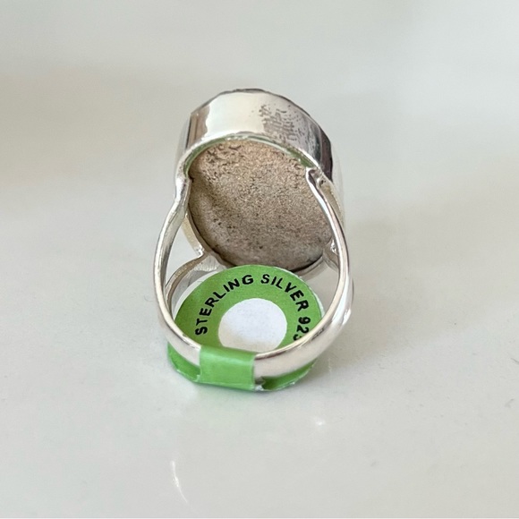 Sterling Silver German Dendritic Opal - Picture 5 of 5